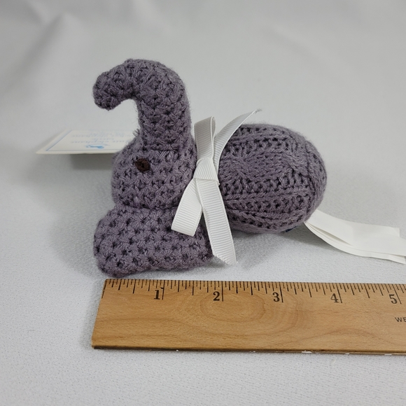 Pottery Barn Baby Knit Elephant Rattle - Picture 4 of 11